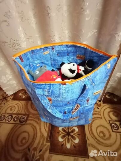 Сумка органайзер для игрушек