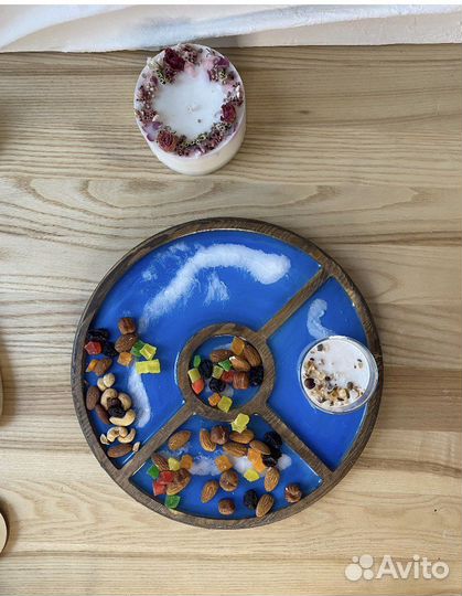 Менажница деревянная