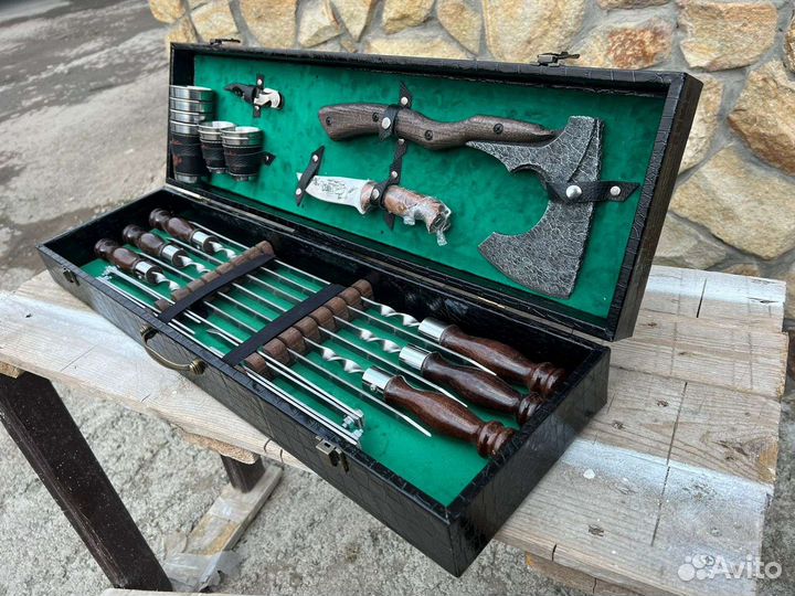 Шампура нож кизляр на подарок охота рыбалка