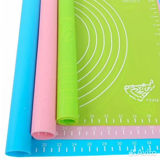 Силиконовый коврик для раскатывания теста, 30х40