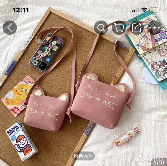 Сумка-кошечка для девочки