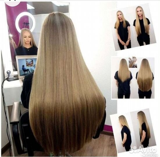 Микрокапсульное наращивание волос