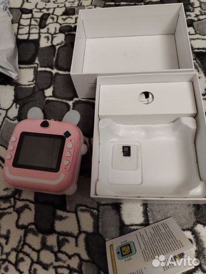 Детский фотоаппарат моментальной печати