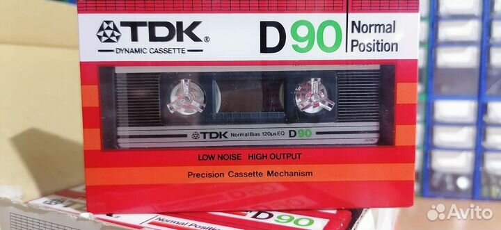 Аудиокассета TDK D 90 1982 год. Идеал