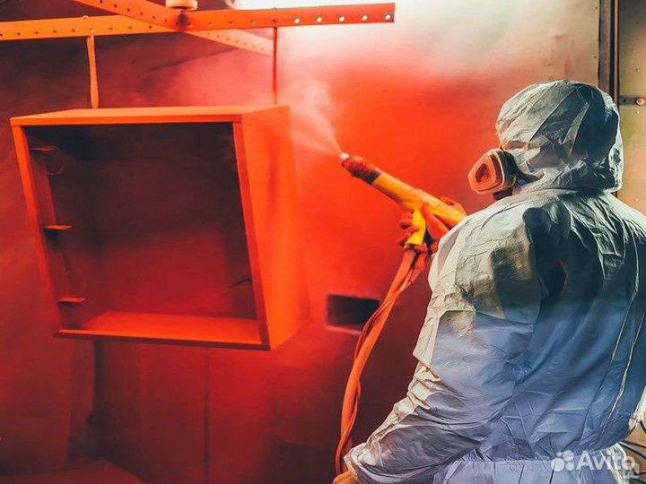 Порошковая покраска, пескоструйная обработка