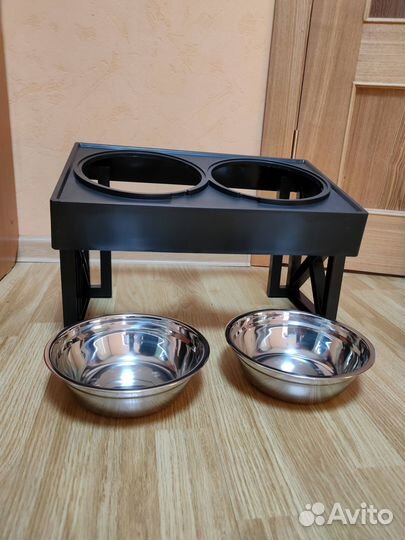 Миски для собак (регулируемая подставка)