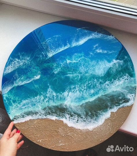 Картина эпоксидной смолой