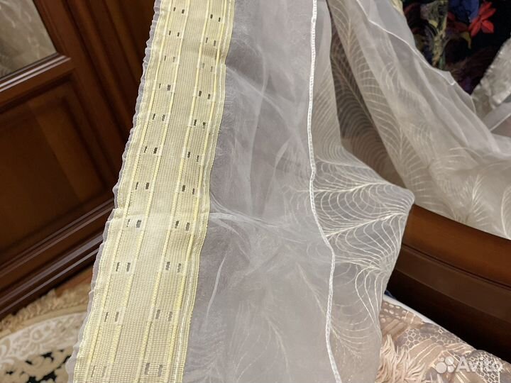 Тюль б/у