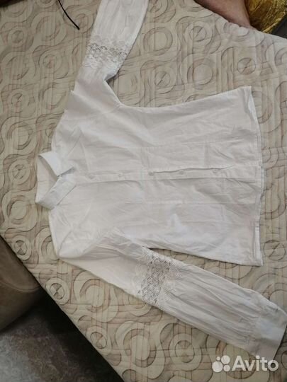 Рубашка школьная 140