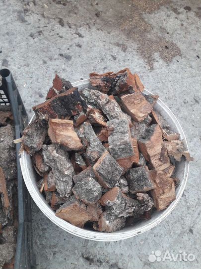 Кора и опилки дуба (в мешках по 40л)