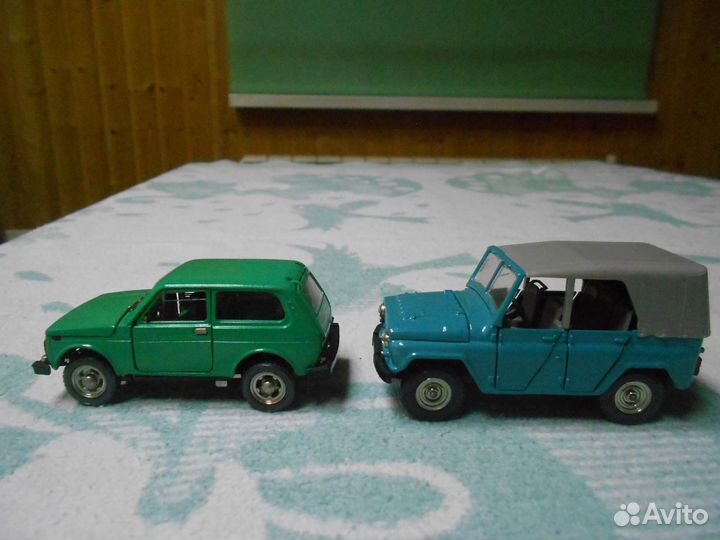Модели авто СССР 1:43 Нива ваз-2121