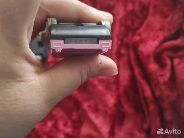 Гоночная машинка пластик СССР новая