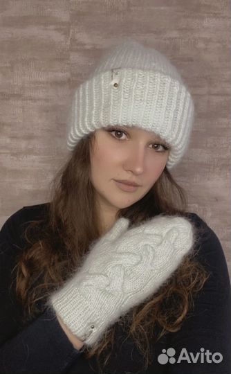 Шапка женская вязаная