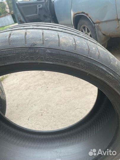 Dunlop SP Sport Maxx 245/35 R19 и 285/30 R19 93Y