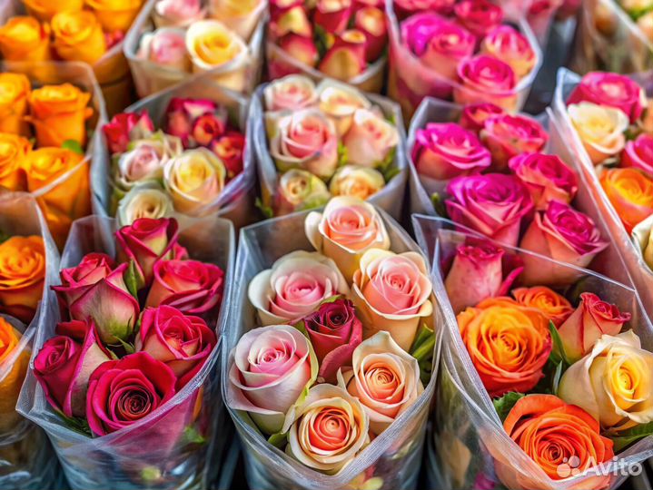 Цветы розы и букеты с доставкой