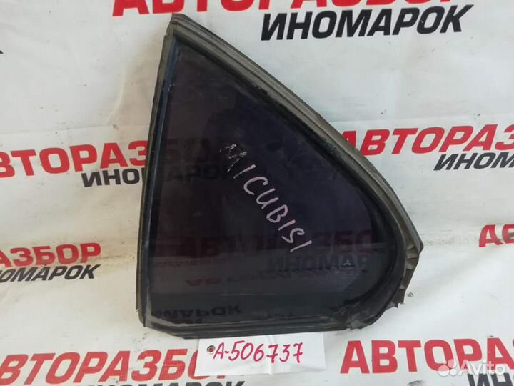 Стекло двери передней левой для Mitsubishi Lancer