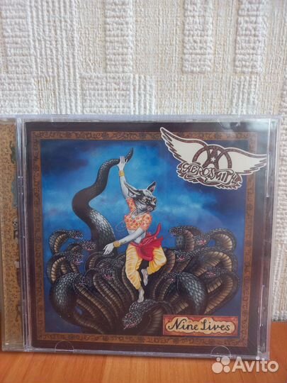 Фирменный Cd Aerosmith, 1997 год, Nine lives, Eu