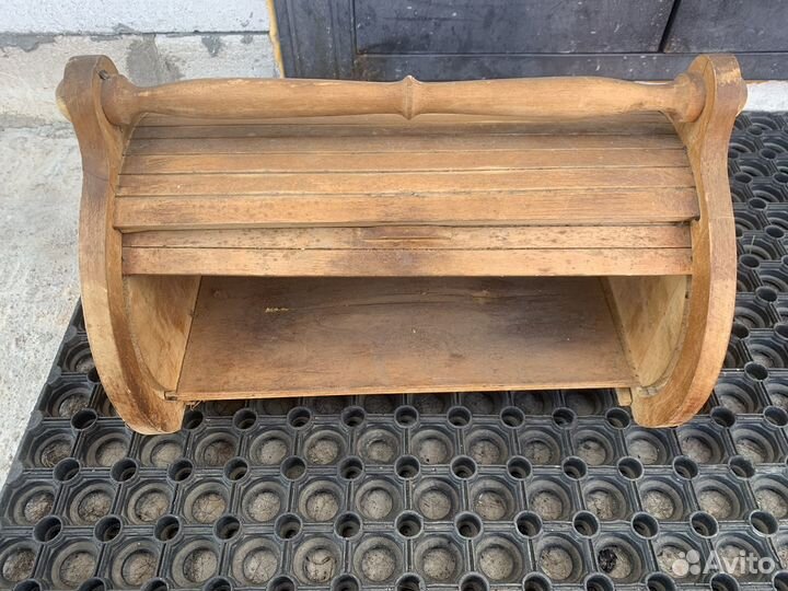 Хлебница деревянная СССР