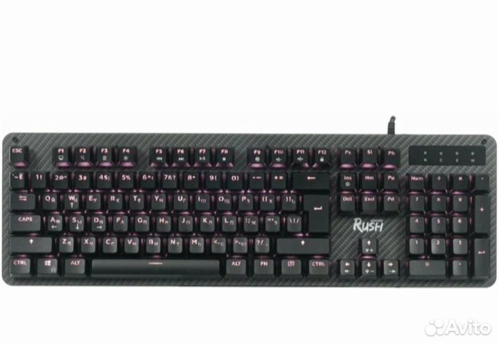 Механическая клавиатура Rush Carbon