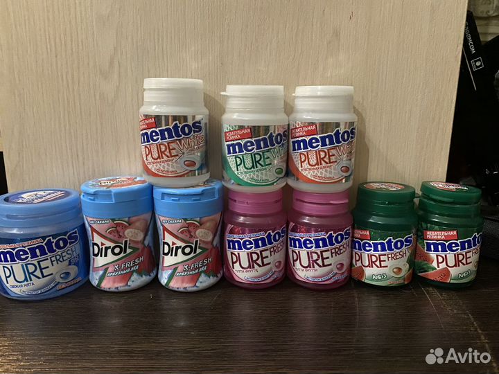 Баночки из под жвачки