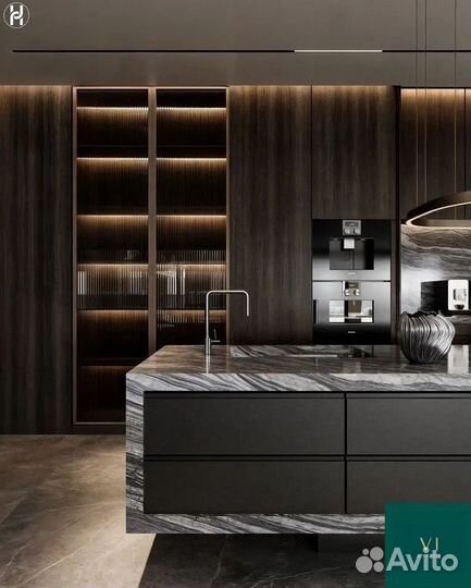 Стильный кухонный гарнитур