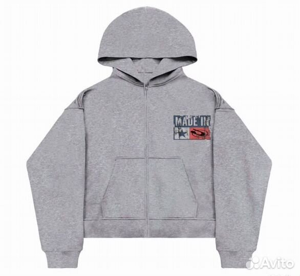 Зип худи DI3SH'H trac3S OF usa