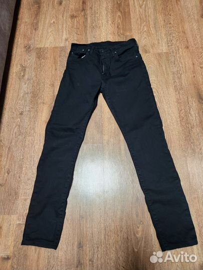 Джинсы levis 512 черные