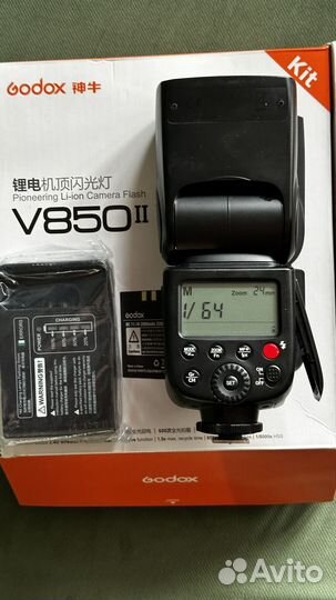 Вспышка Godox v850 ii