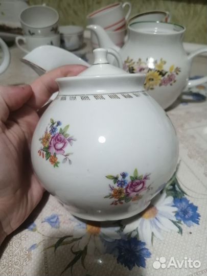 Чайник, сахарница, молочник СССР