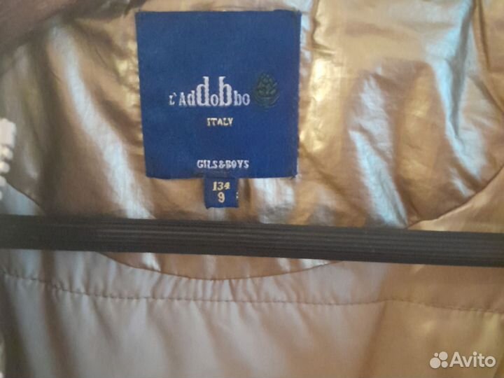 Пальто для девочки 134