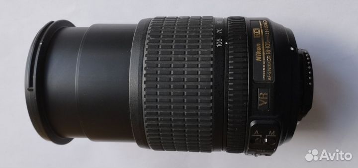 Объективы Юпитер-37А, Nikon 18-105mm VR