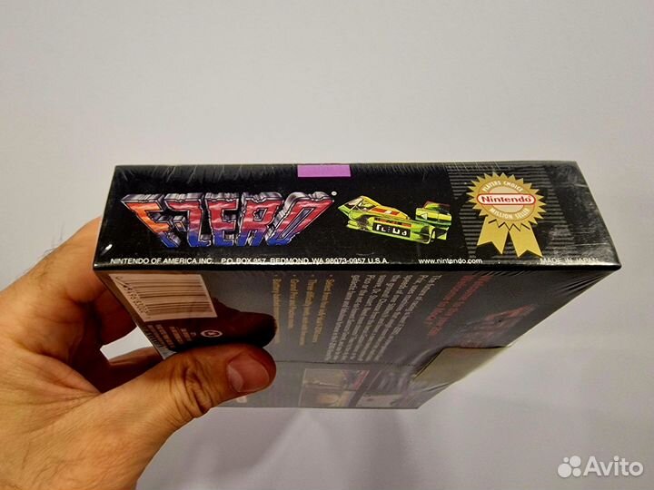 F-Zero (sealed) для super nintendo usa