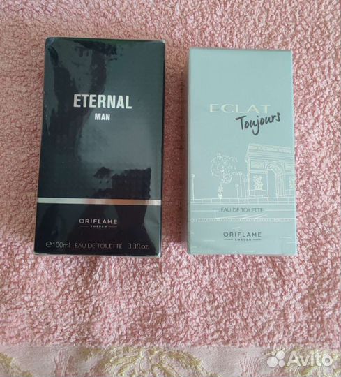 Туалетная вода от oriflame. Женская и мужская