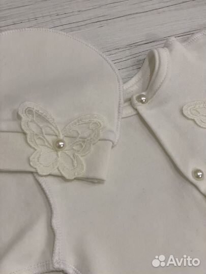 Комплект на выписку для новорожденной