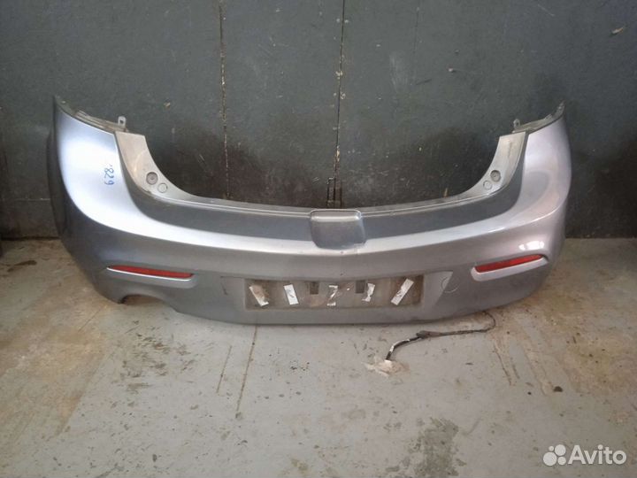 Бампер задний Мазда 3 BL хетчбэк