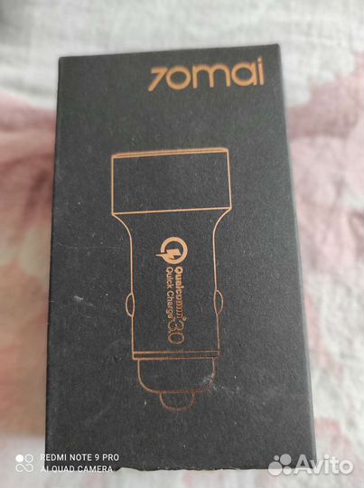 Автомобильное зарядное устройство xiaomi