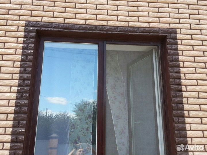 Окно ламинированное с обналичкой