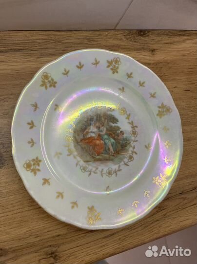 Тарелка фарворовая kahla 6 штук