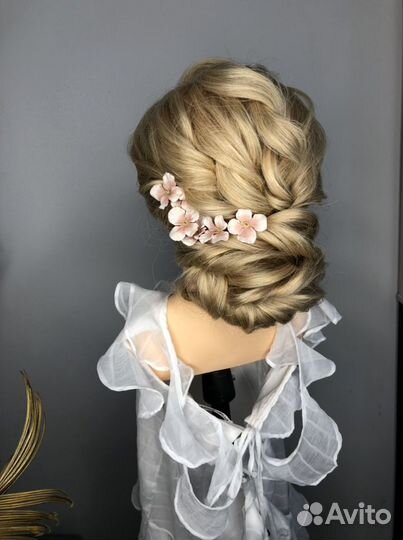 Вечерние и свадебные причёски