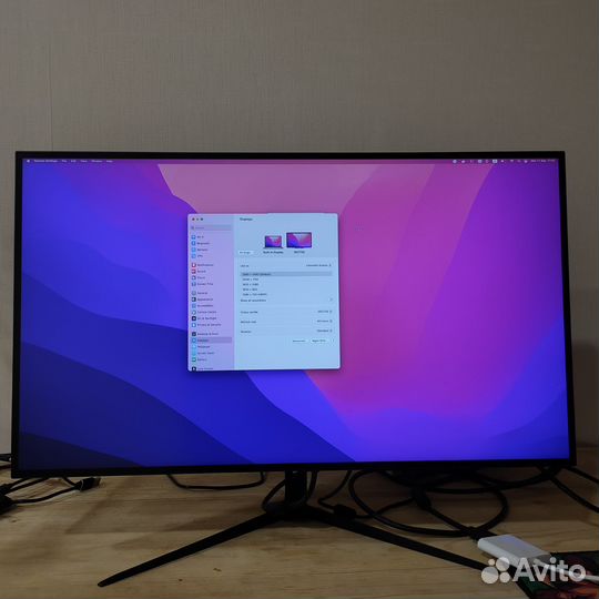 Монитор 27 дюймов 2к