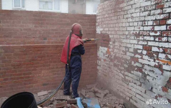 Пескоструйная обработка /очистка в Железнодорожный