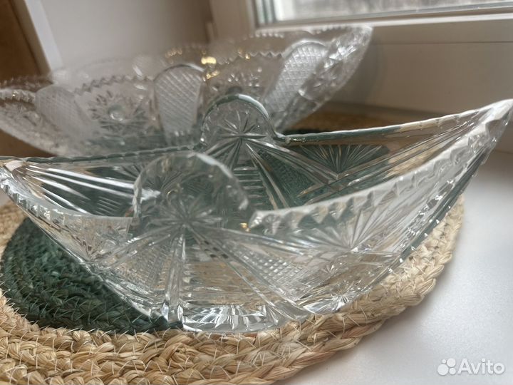 Хрусталь СССР. Вазы