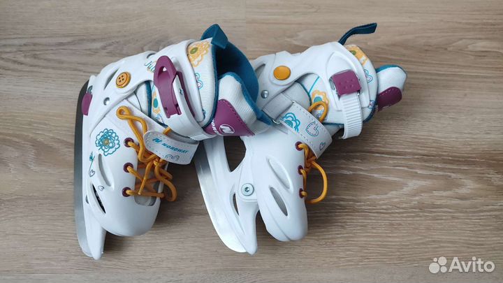 Коньки детские раздвижные nordway