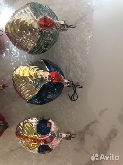 Елочные игрушки СССР