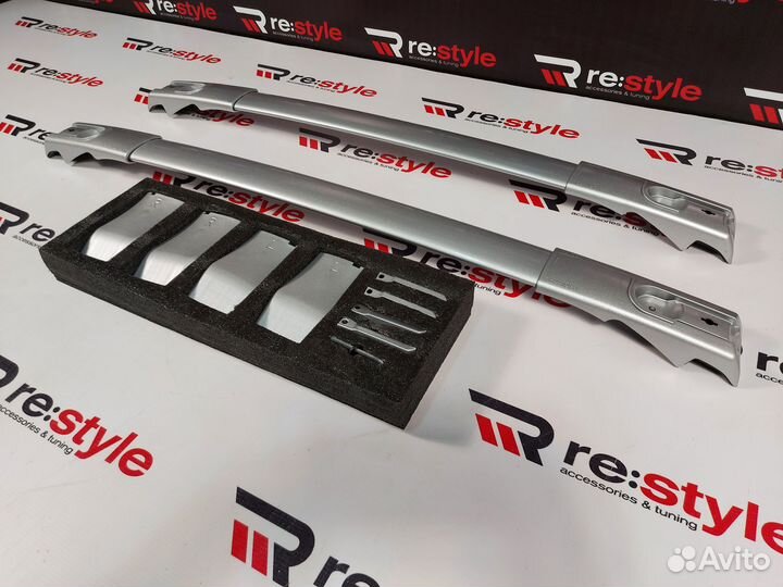 Рейлинги поперечные Toyota RAV4 (XA40) 12-18г Сере