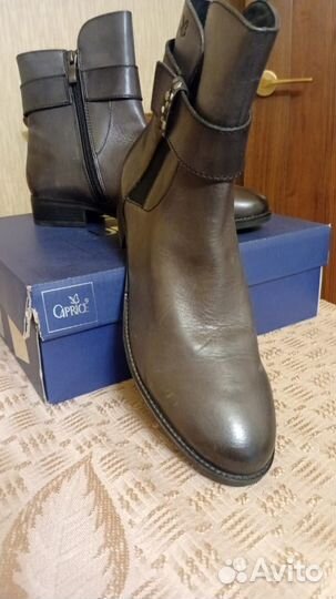 Сапоги женские немецкие натуральная кожа 39размер
