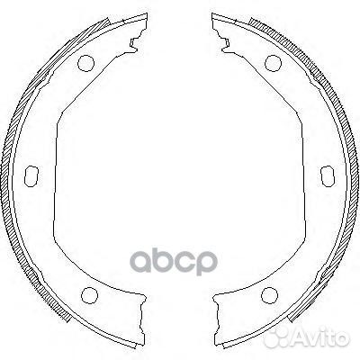 Колодки тормозные 471600 Remsa