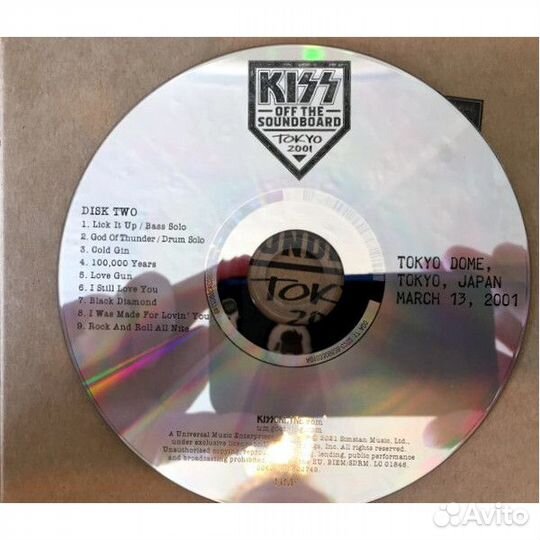 Kiss / Kiss Off The Soundboard - Tokyo 2001 (2CD)