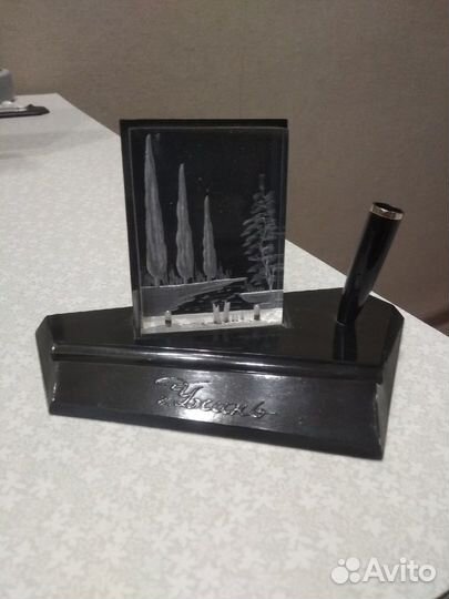 Сувенирный набор, подставка для ручки 