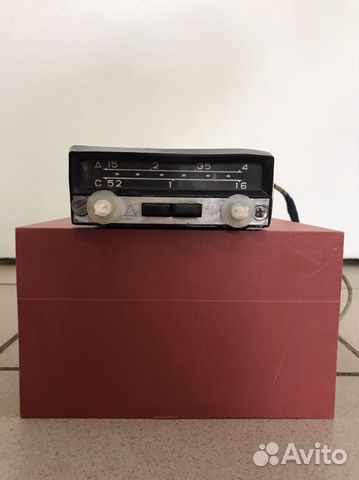 Радиоприемник для ваз-2101.А370М.СССР с паспортом